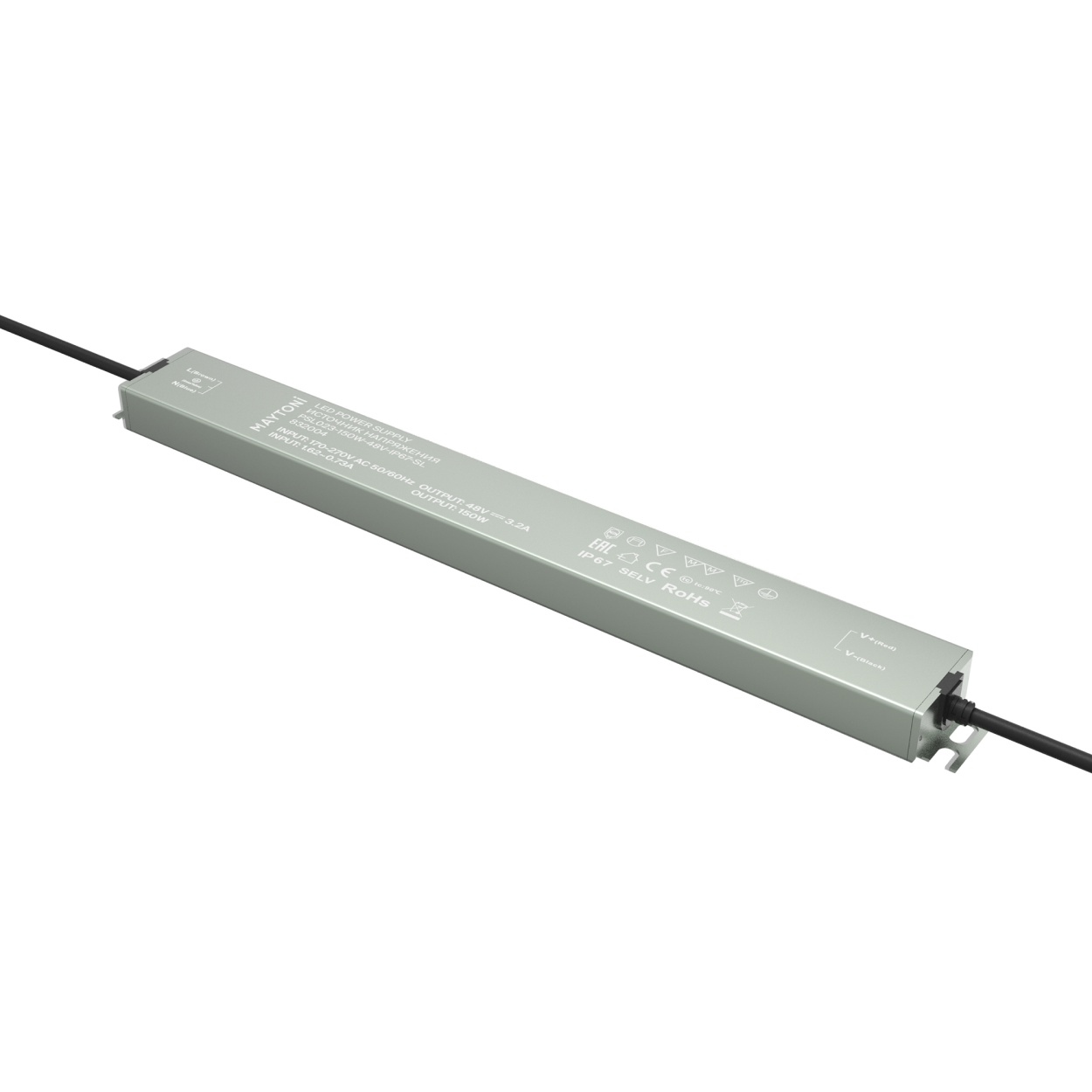 картинка Источник напряжения Maytoni ledstrip 832004 от магазина pro-decor.kz