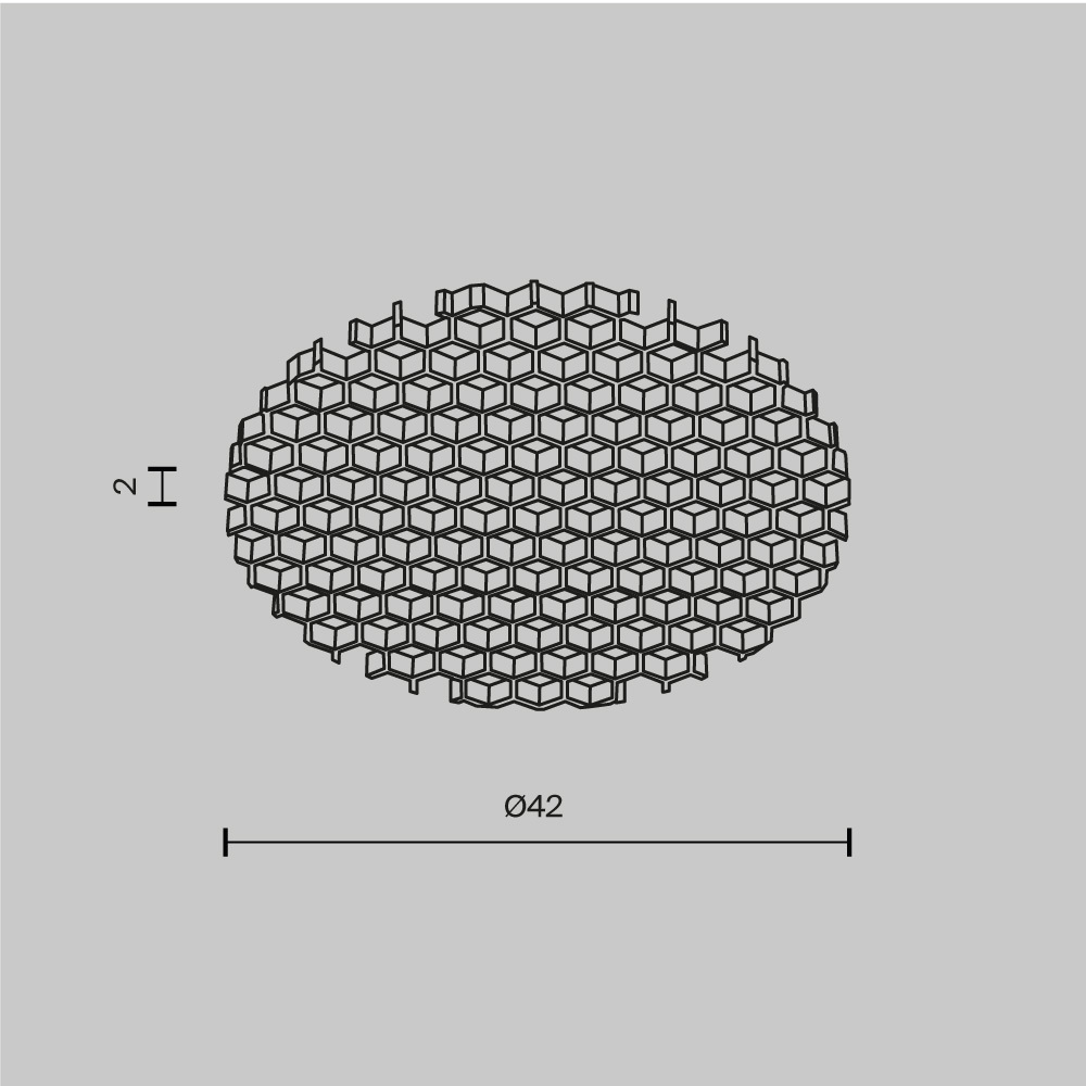 картинка Аксессуар Technical HoneyComb001-D41.5 от магазина pro-decor.kz