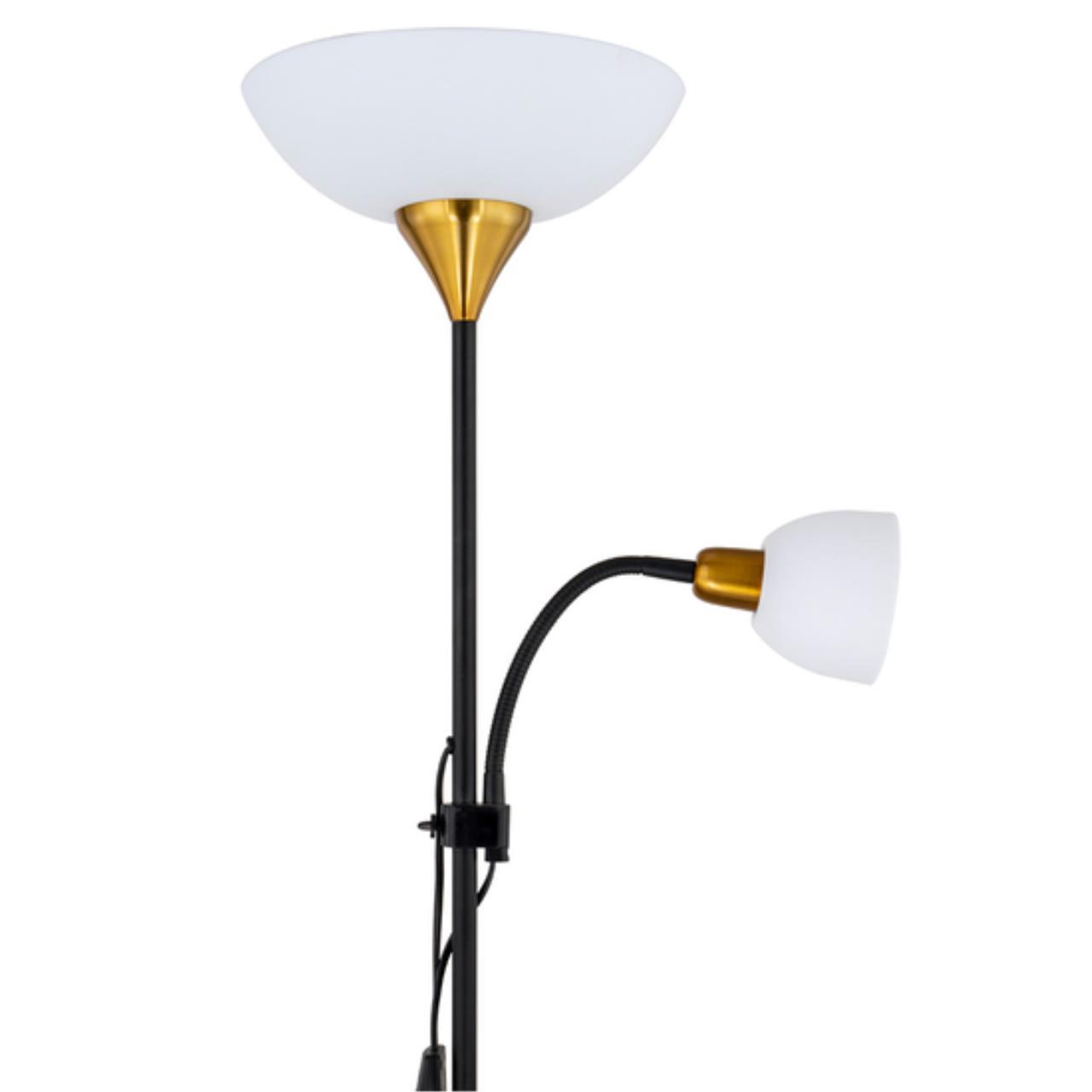 картинка Торшер Arte Lamp Duetto A9569PN-2BK от магазина pro-decor.kz