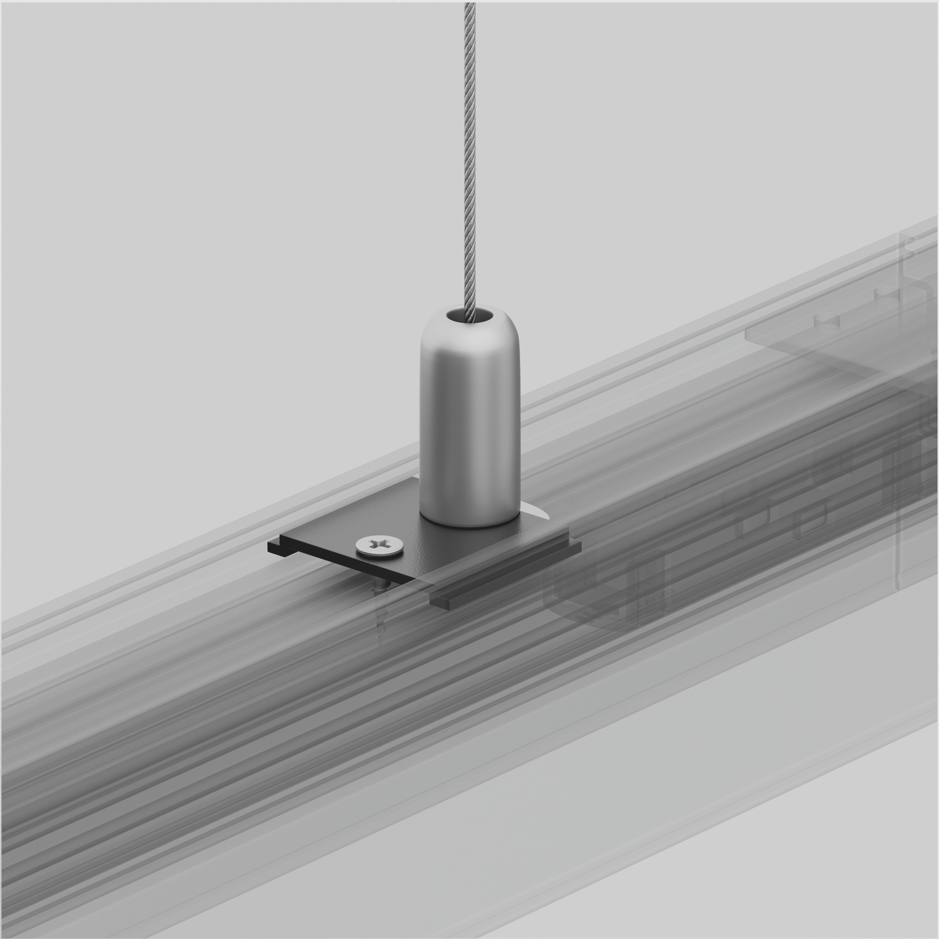 картинка Крепление для троса Maytoni Magnetic track system TRA004HP-21B от магазина pro-decor.kz