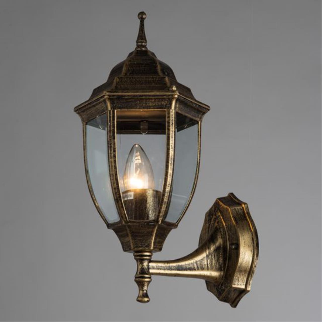 картинка Уличный настенный светильник Arte Lamp Pegasus A3151AL-1BN от магазина pro-decor.kz
