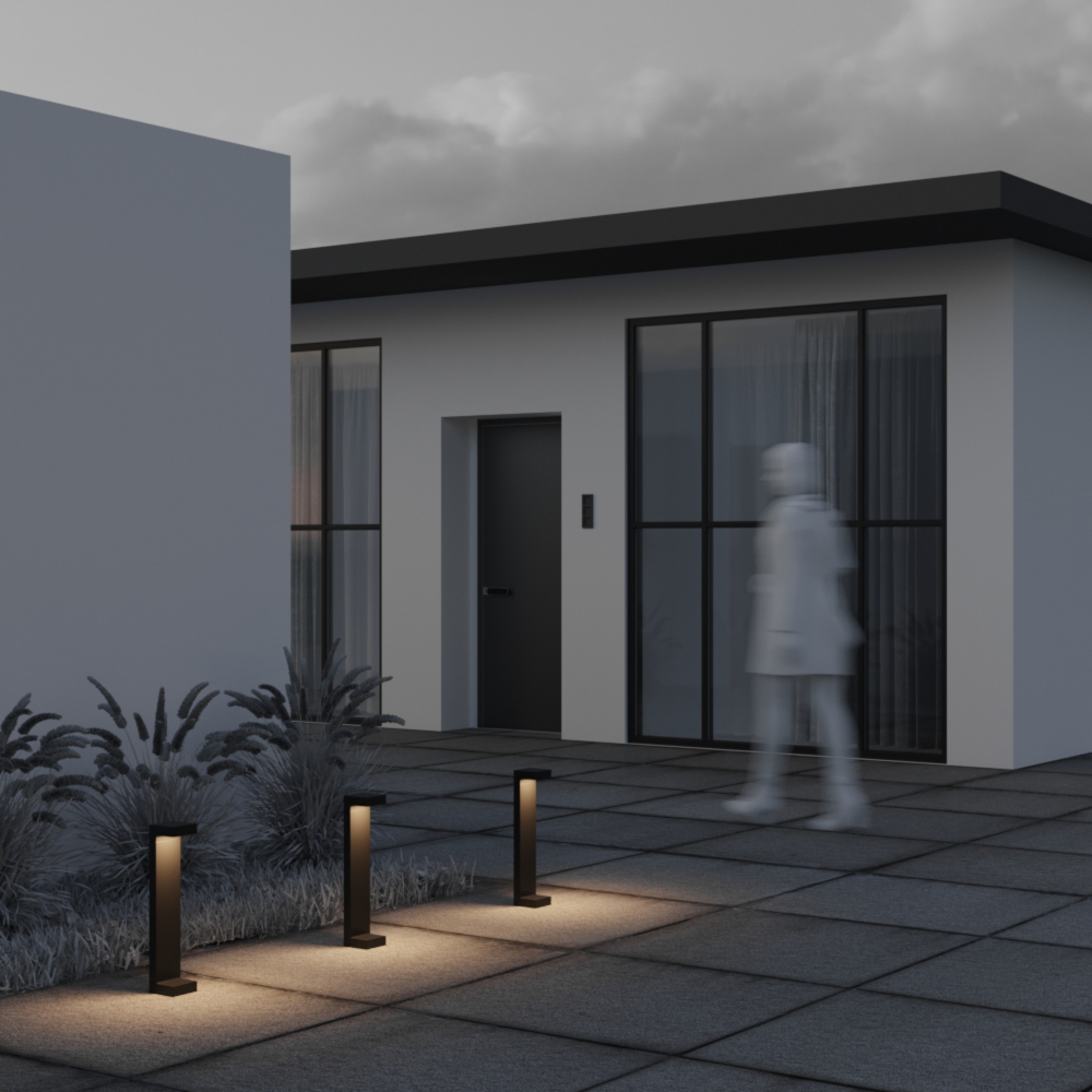 картинка Уличный светодиодный светильник Maytoni Barclay Street O013FL-L9B от магазина pro-decor.kz