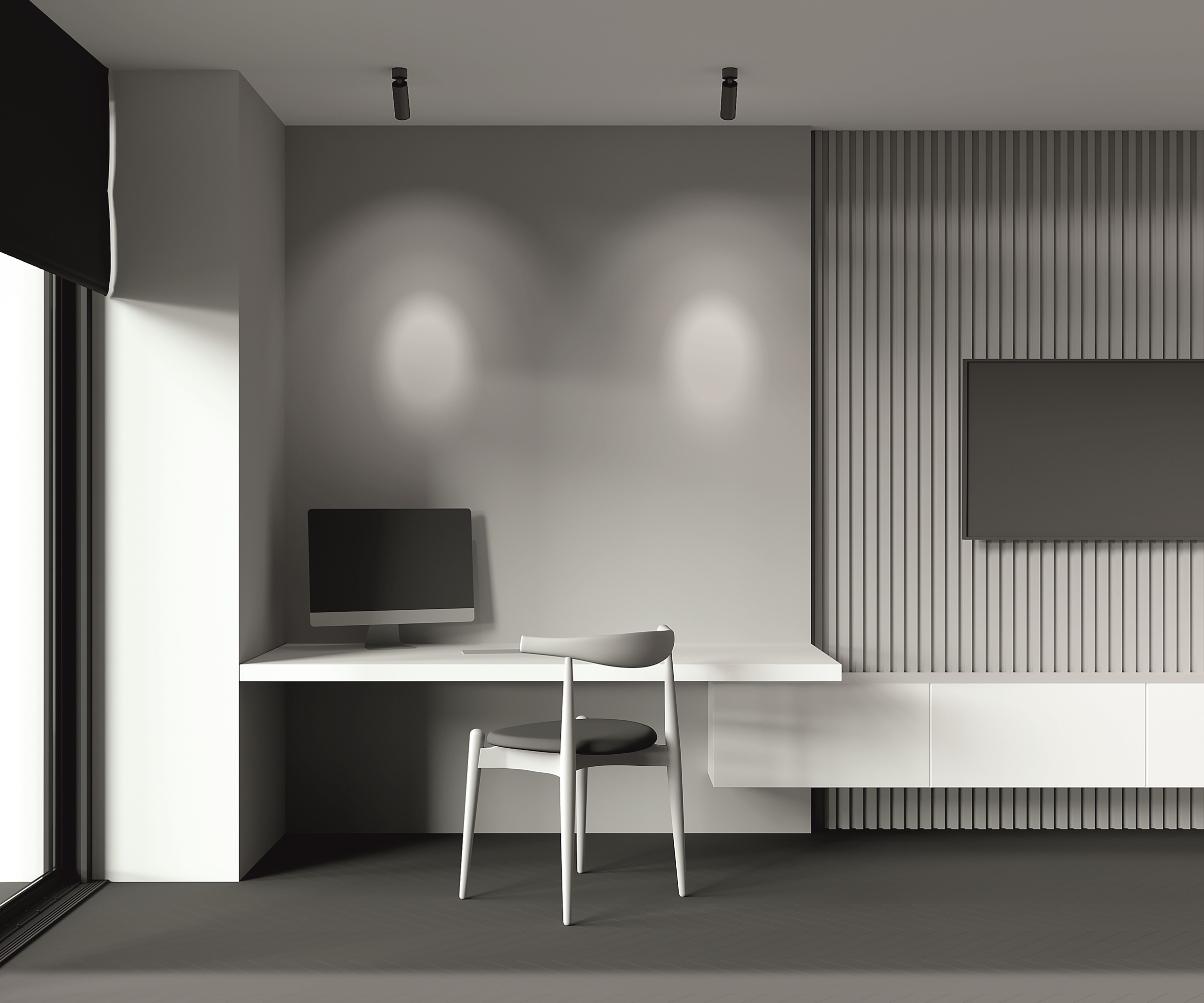 картинка Потолочный светильник Technical C055CL-L12B4K-W-B от магазина pro-decor.kz