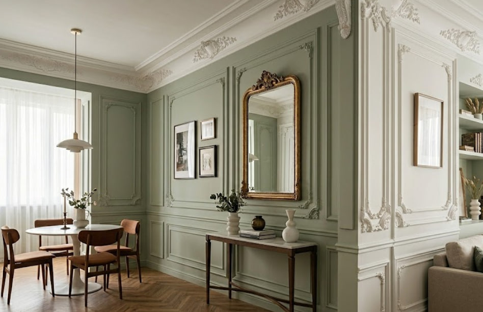 Архитектурный макияж: как молдинги и карнизы преображают пространство