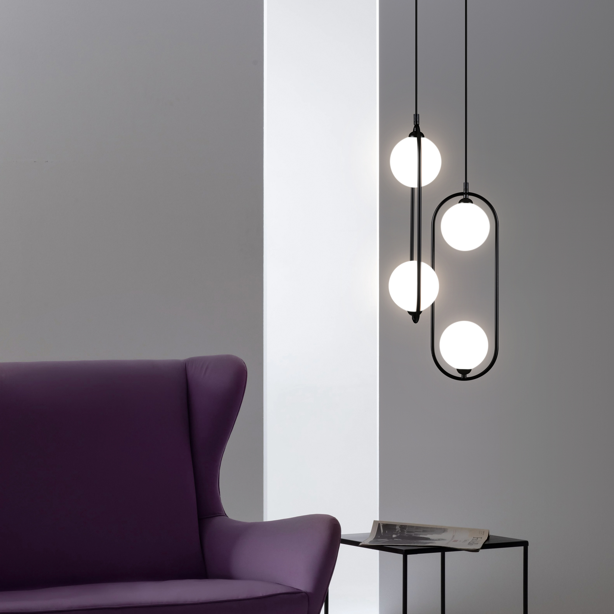 картинка Подвесной светильник Maytoni Ring MOD013PL-02B от магазина pro-decor.kz