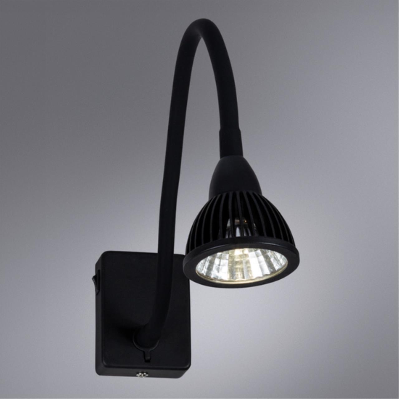 картинка Светодиодный спот Arte Lamp Cercare A4107AP-1BK от магазина pro-decor.kz