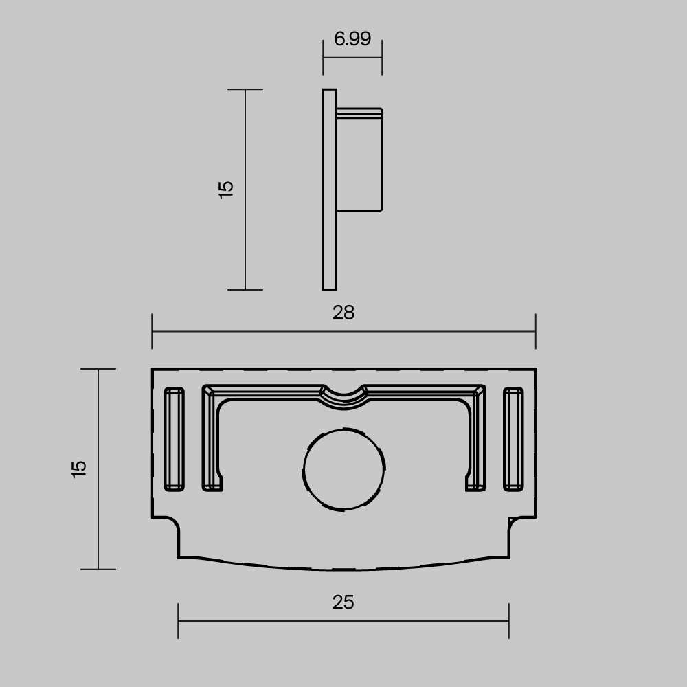 картинка Комплектующие для профиля Led Strip 642013 от магазина pro-decor.kz
