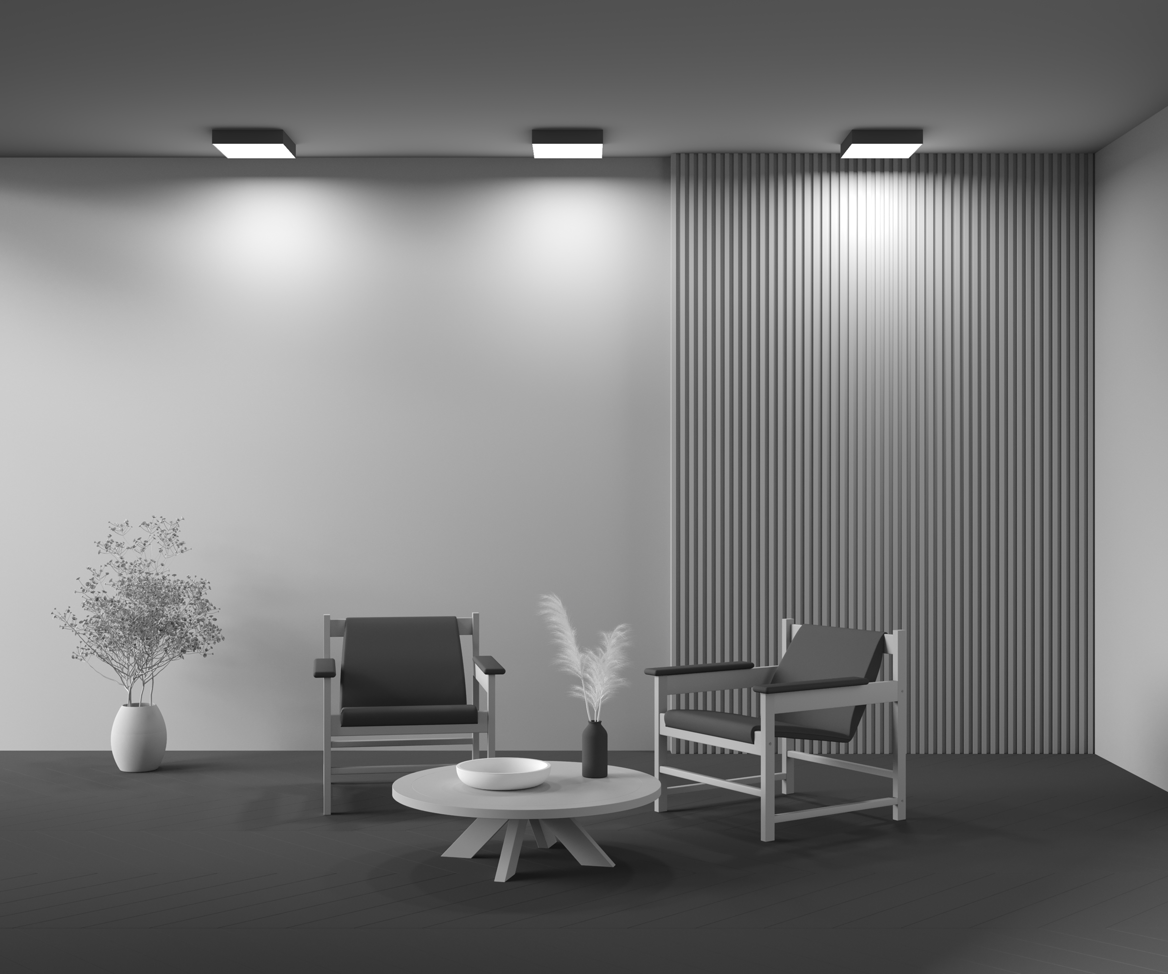картинка Потолочный светильник Technical C032CL-36W4K-SQ-B от магазина pro-decor.kz