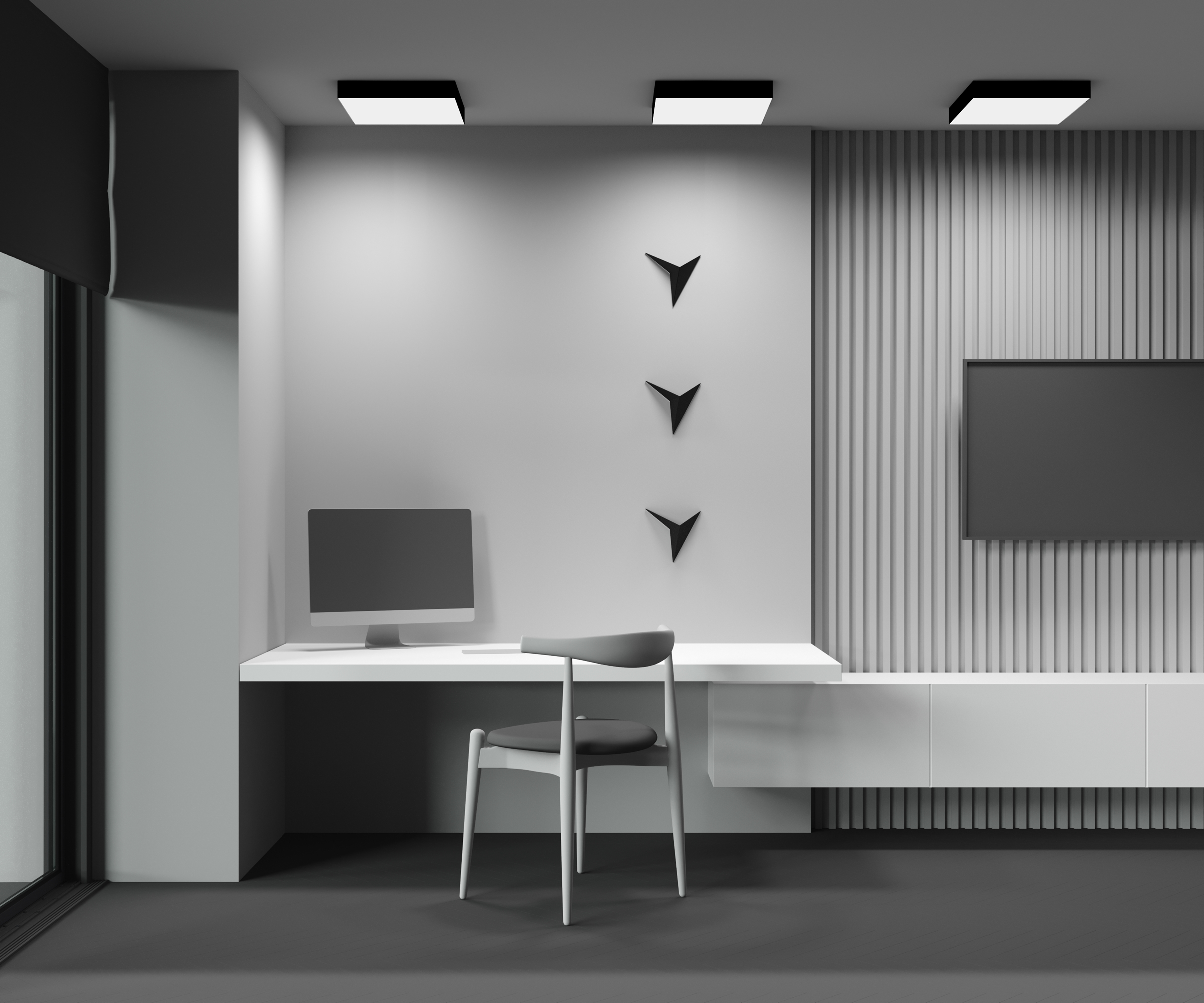 картинка Потолочный светильник Technical C032CL-45W4K-SQ-B от магазина pro-decor.kz