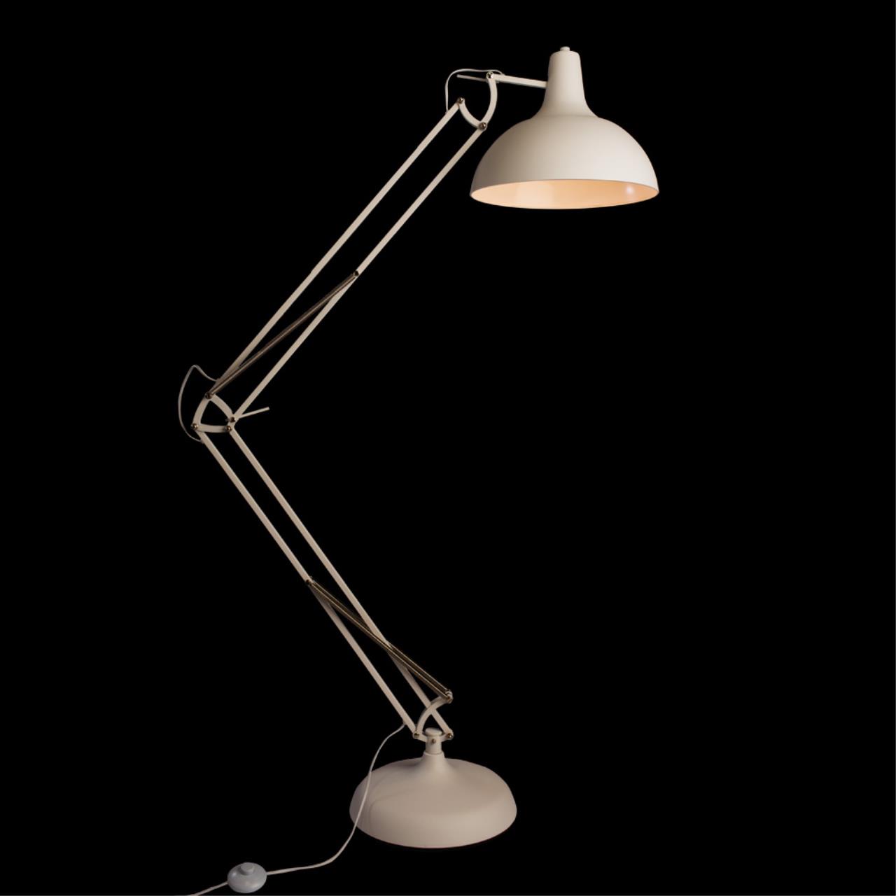 картинка Торшер Arte Lamp Goliath A2487PN-1WH от магазина pro-decor.kz