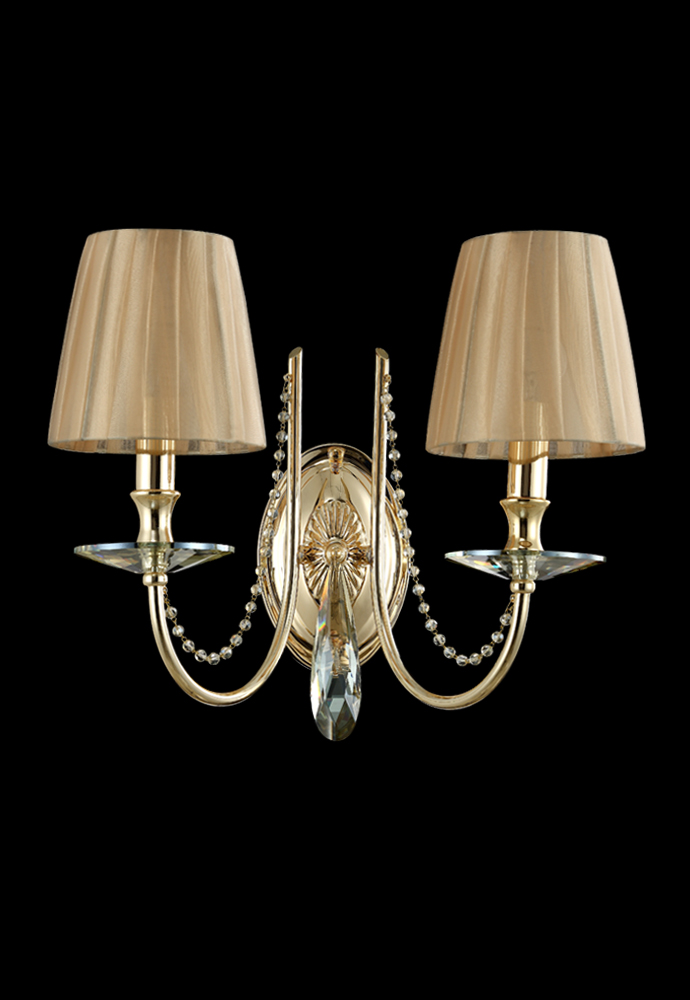 картинка абажур VICTORIA CARAMEL CRYSTAL LUX Абажур 0990/038 от магазина pro-decor.kz