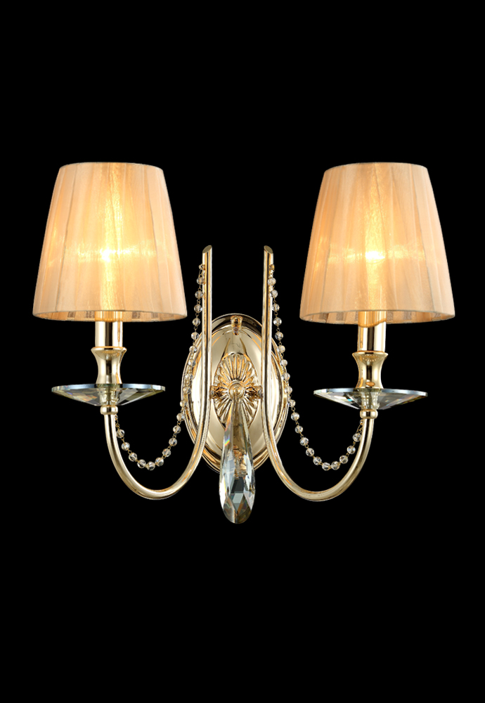 картинка абажур VICTORIA CARAMEL CRYSTAL LUX Абажур 0990/038 от магазина pro-decor.kz
