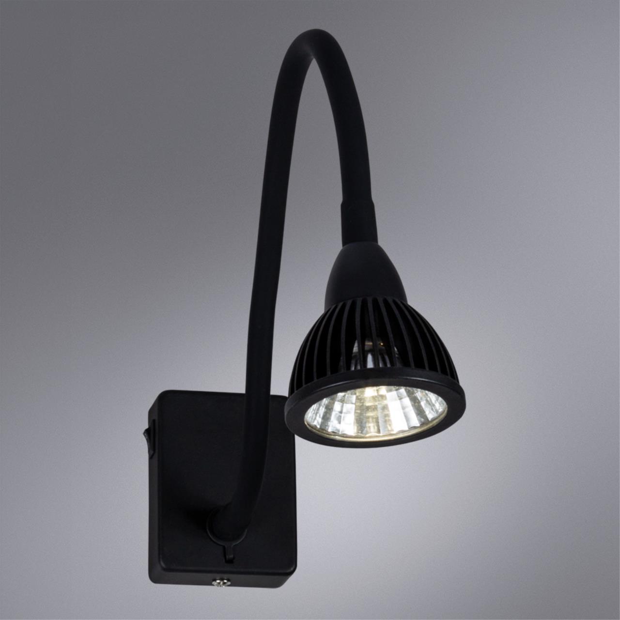 картинка Светодиодный спот Arte Lamp Cercare A4107AP-1BK от магазина pro-decor.kz