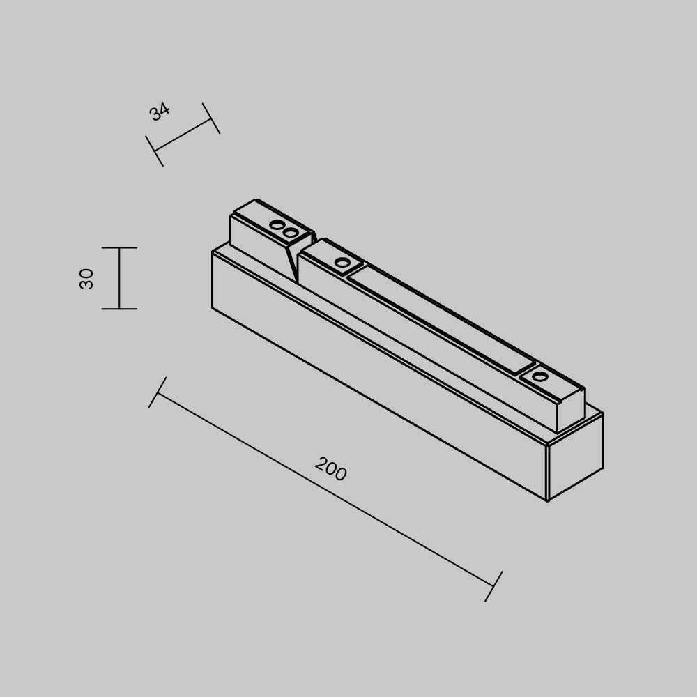 картинка Источник напряжения встраиваемый Gravity Technical TRX010DR2-100B от магазина pro-decor.kz