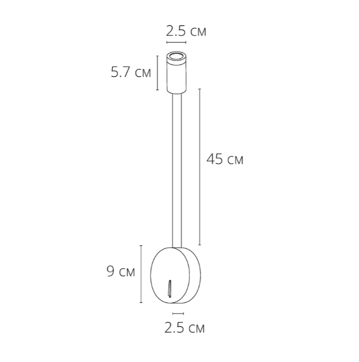 картинка Бра Arte Lamp ASTA A5879AP-1BK от магазина pro-decor.kz