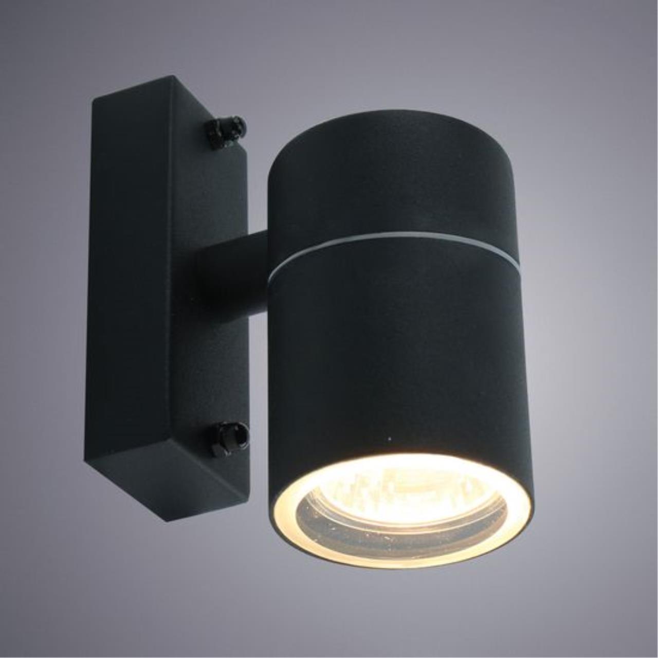 картинка Уличный настенный светильник Arte Lamp Sonaglio A3302AL-1BK от магазина pro-decor.kz