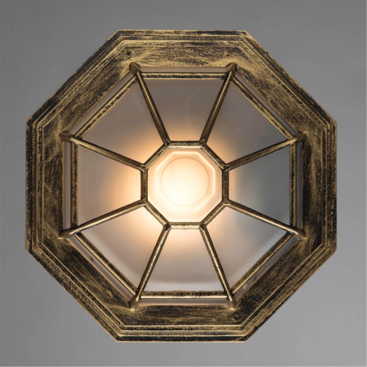 картинка Уличный светильник Arte Lamp Pegasus A3121PF-1BN от магазина pro-decor.kz