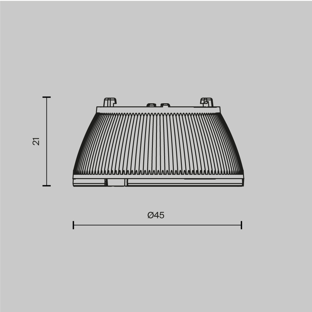 картинка Аксессуар Technical Lens002D45-15W от магазина pro-decor.kz