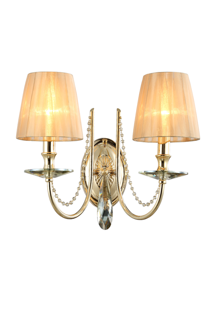 картинка абажур VICTORIA CARAMEL CRYSTAL LUX Абажур 0990/038 от магазина pro-decor.kz