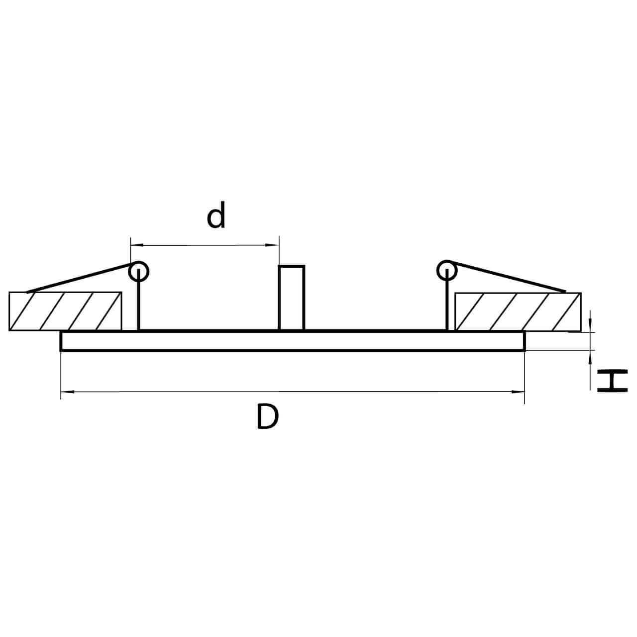 картинка Рамка Lightstar Intero 111 217929 от магазина pro-decor.kz
