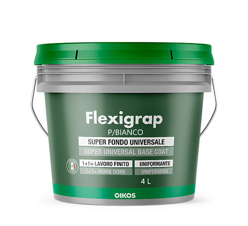 Грунт FLEXIGRAP P/BIANCO LT. 1 OIKOS, Грунт Грунт FLEXIGRAP P/BIANCO LT. 1 OIKOS, Грунт