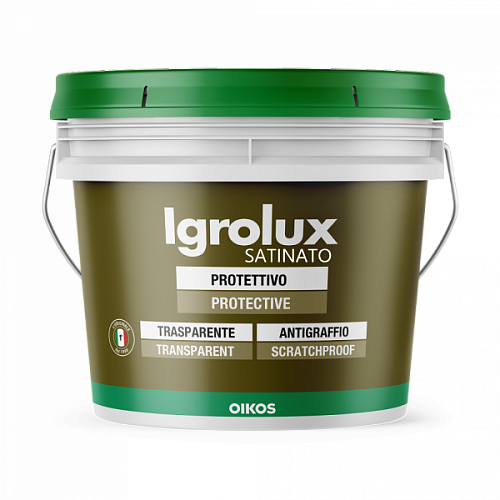 Защитное покрытие IGROLUX SATINATO LT. 2,25 OIKOS, Лак Защитное покрытие IGROLUX SATINATO LT. 2,25 OIKOS, Лак