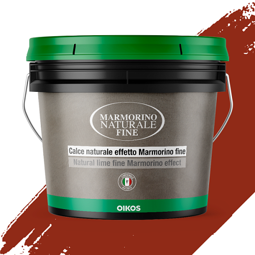 Штукатурка MARMOR.NAT.FINE P/B.CO   KG.20 OIKOS, декоративная