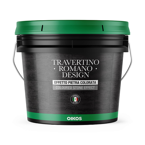 Штукатурка TRAVER.ROM.DESIGN BLACK KG. 5 OIKOS, Штукатурка