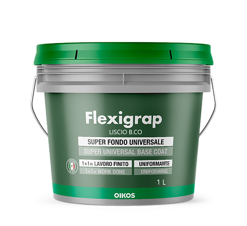 Грунт FLEXIGRAP LISCIO B.CO LT. 1, OIKOS, Грунт FLEXIGRAP LISCIO B.CO LT. 1, OIKOS,